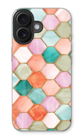 Hexagons in stained glass