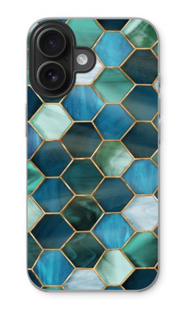 Hexagons in stained glass