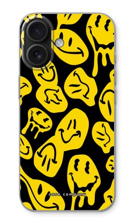 Melting smiley - Yellow