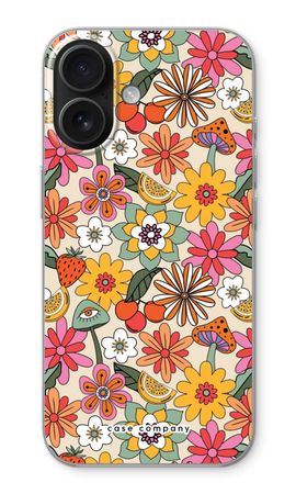 Retro Flowers N°2 - Yellow