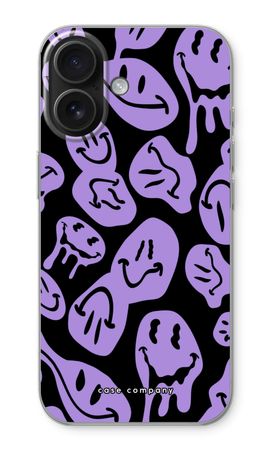 Melting Smiley - Purple