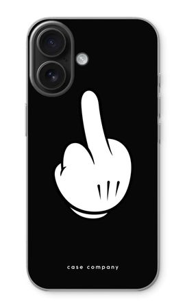 Middle finger black
