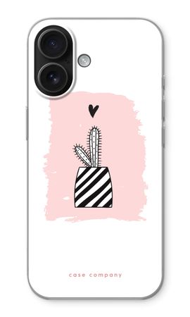 Black and white cactus