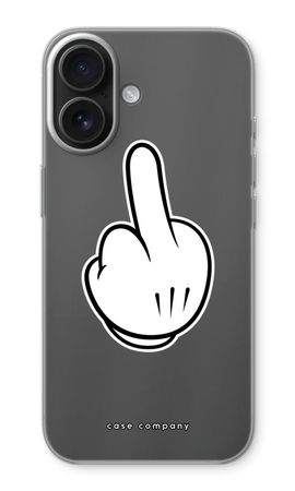 Middle finger white