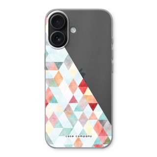 Coloured triangles pastel