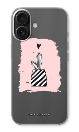 Black and white cactus