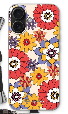 Retro Flowers - Yellow