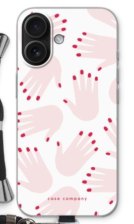 Hands pink