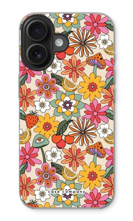 Retro Flowers N°2 - Yellow