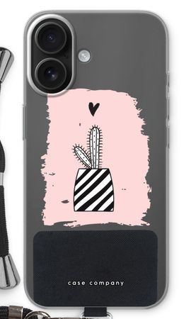 Black and white cactus