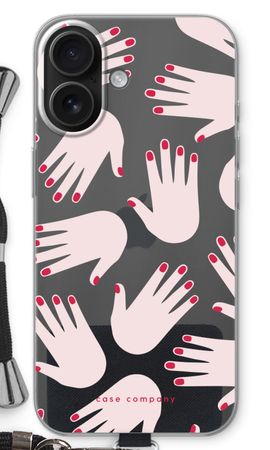 Hands pink