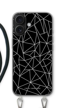 Geometric lines white