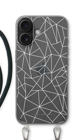 Geometric lines white