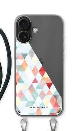 Coloured triangles pastel