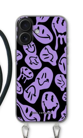 Melting Smiley - Purple