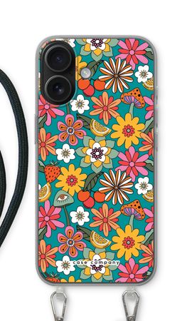 Retro Flowers N°2 - Blue