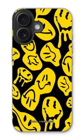 Melting smiley - Yellow