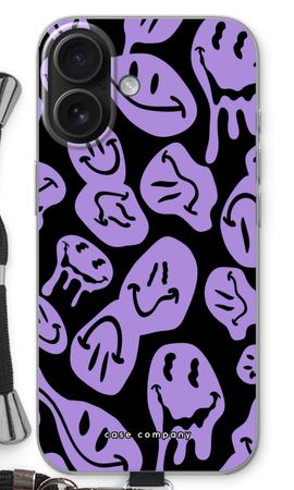 Melting Smiley - Purple