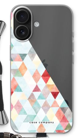 Coloured triangles pastel