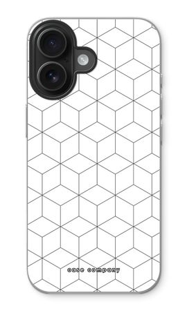 Cubes black and white