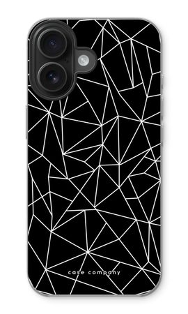 Geometric lines white