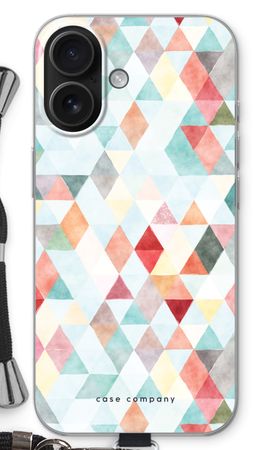 Coloured triangles pastel