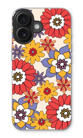 Retro Flowers - Yellow