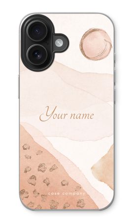 Gold Spots Namecase - Blush