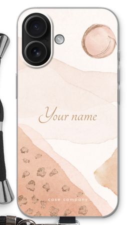 Gold Spots Namecase - Blush