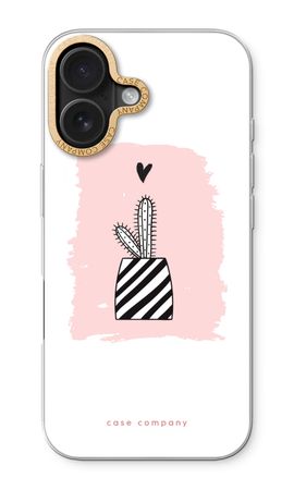 Black and white cactus