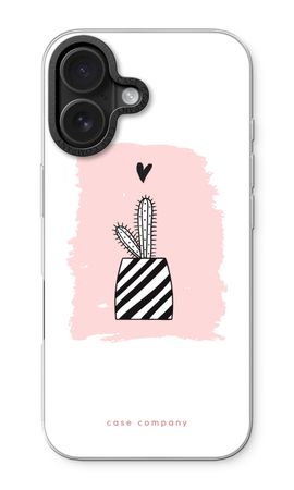 Black and white cactus
