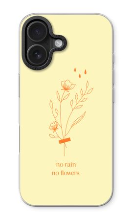 No rain no flowers