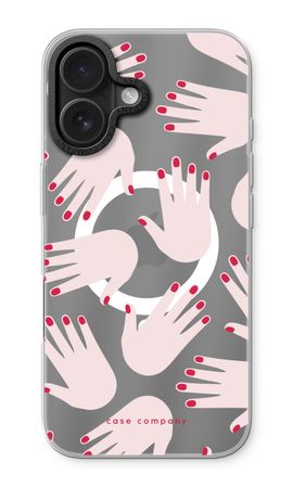 Hands pink