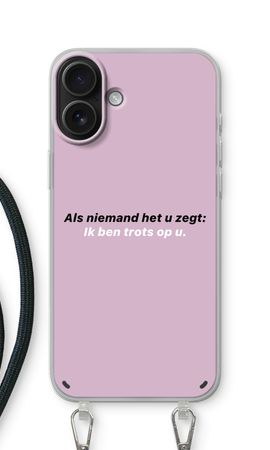Ik ben trots op u