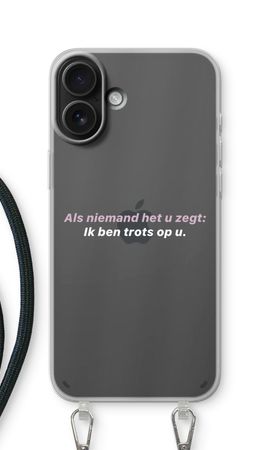 Ik ben trots op u