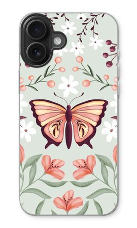 Butterfly in a floral world