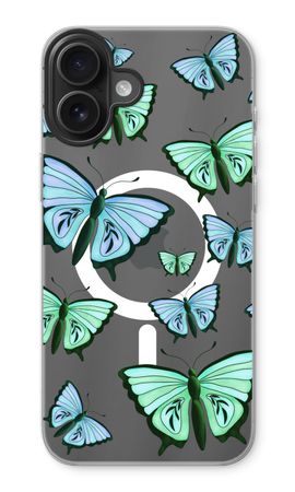 Blue & Green Butterflies