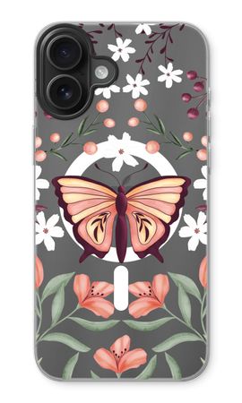 Butterfly in a floral world