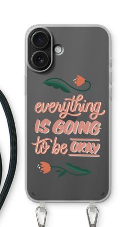 Optimistic flower girl