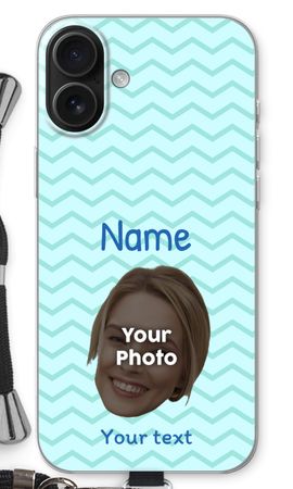 Personalized Face - Stripes Pattern