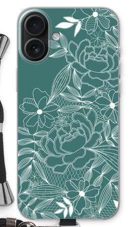 Flowers in lace