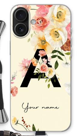 Flirty Flowers Monogram