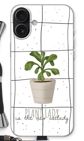 Houseplant on windowpane