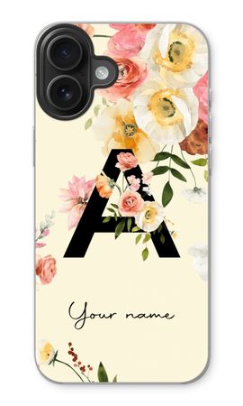 Flirty Flowers Monogram