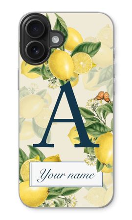 Monogram Lemons, Oranges of Peaches