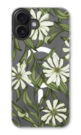 White flower pattern