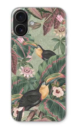 Tropical jungle toucan