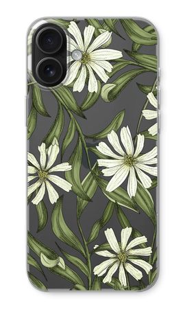 White flower pattern