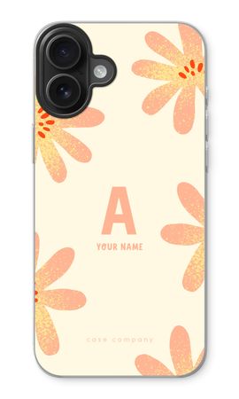 Peach Blossom Monogram