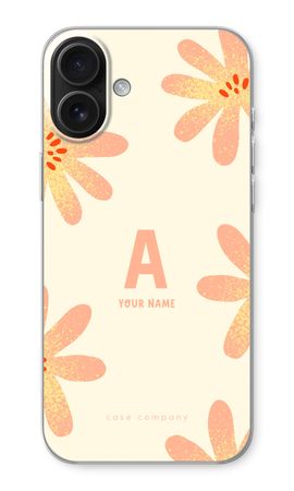 Peach Blossom Monogram